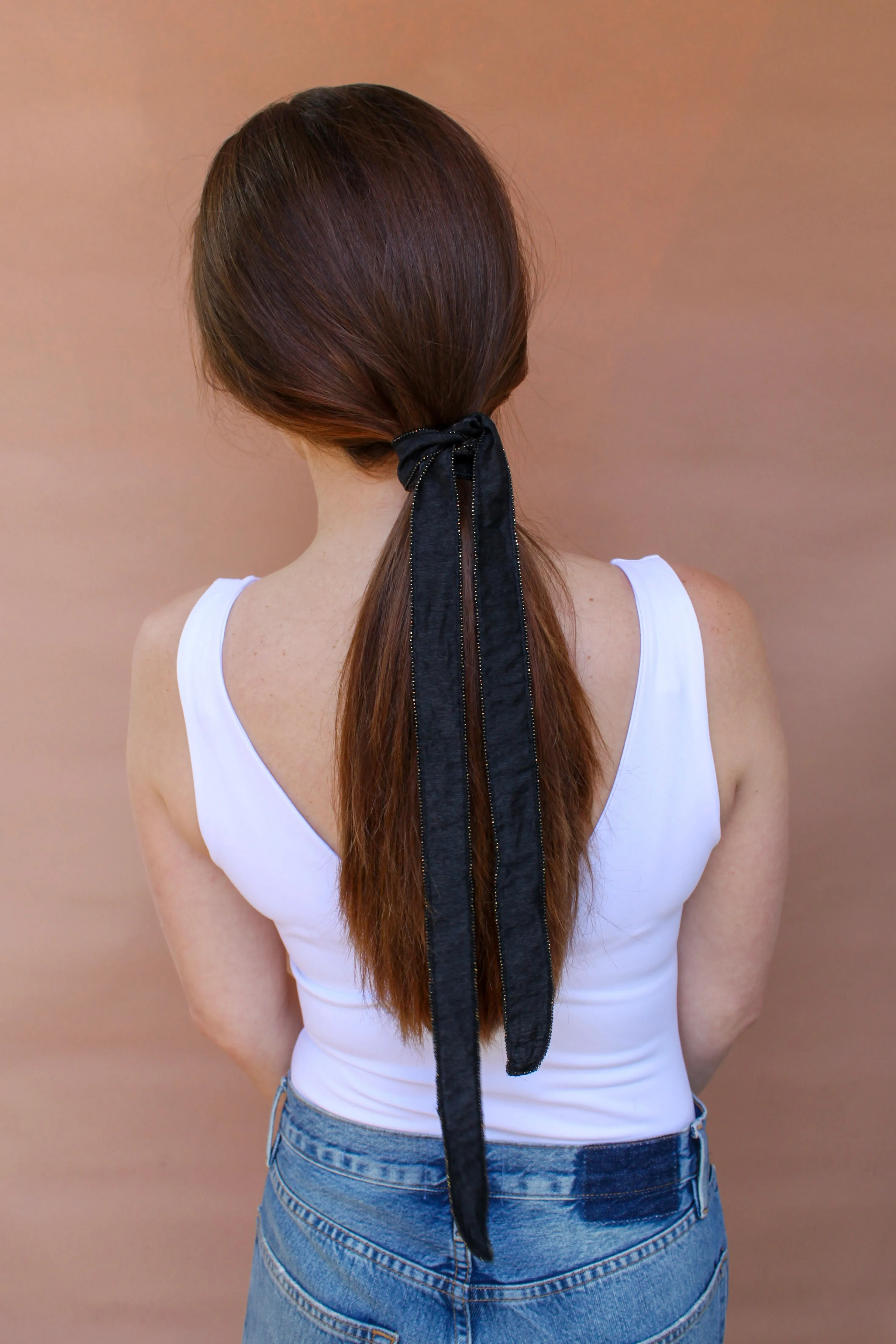 Velvet Convertible Wrap Headband | Blush