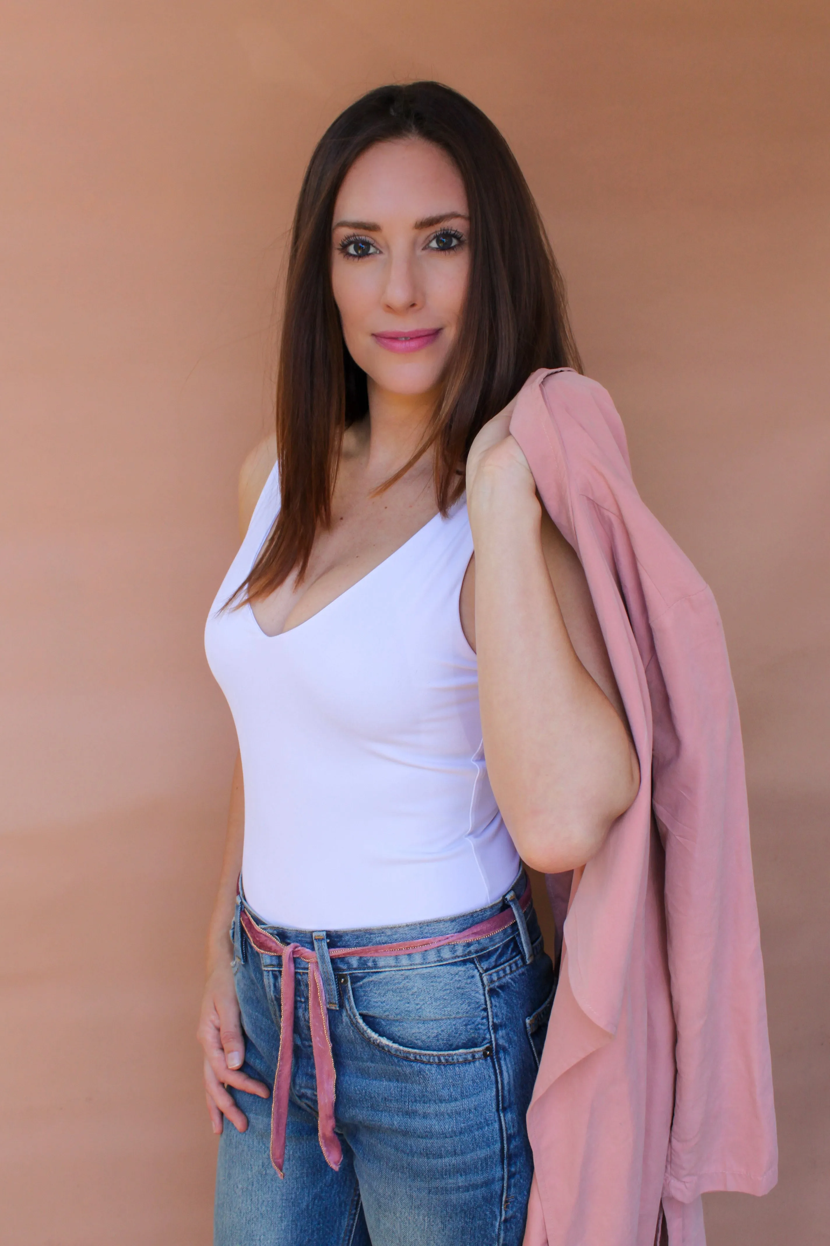 Velvet Convertible Wrap Headband | Blush