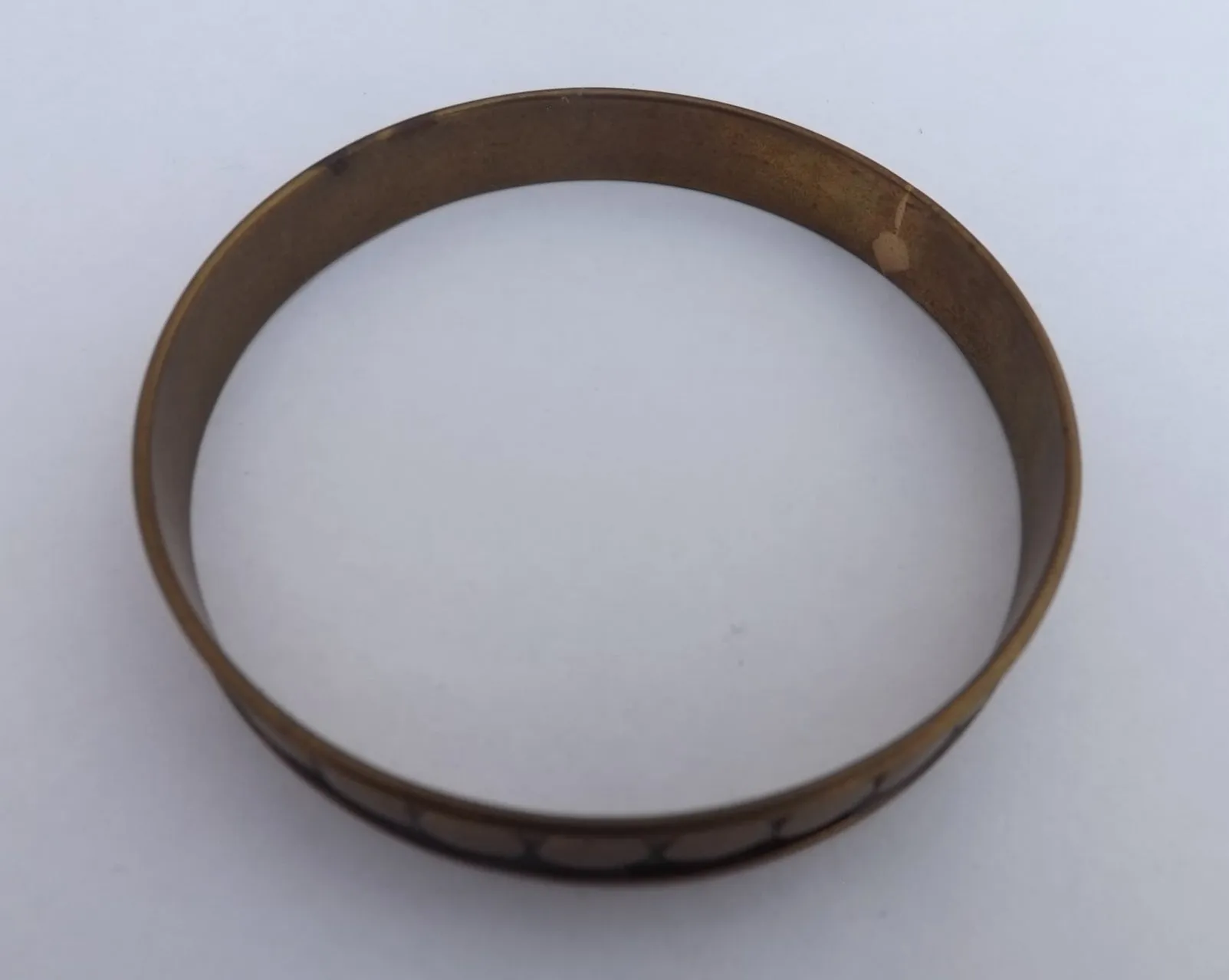 Vintage Bronze Bangle Bracelet