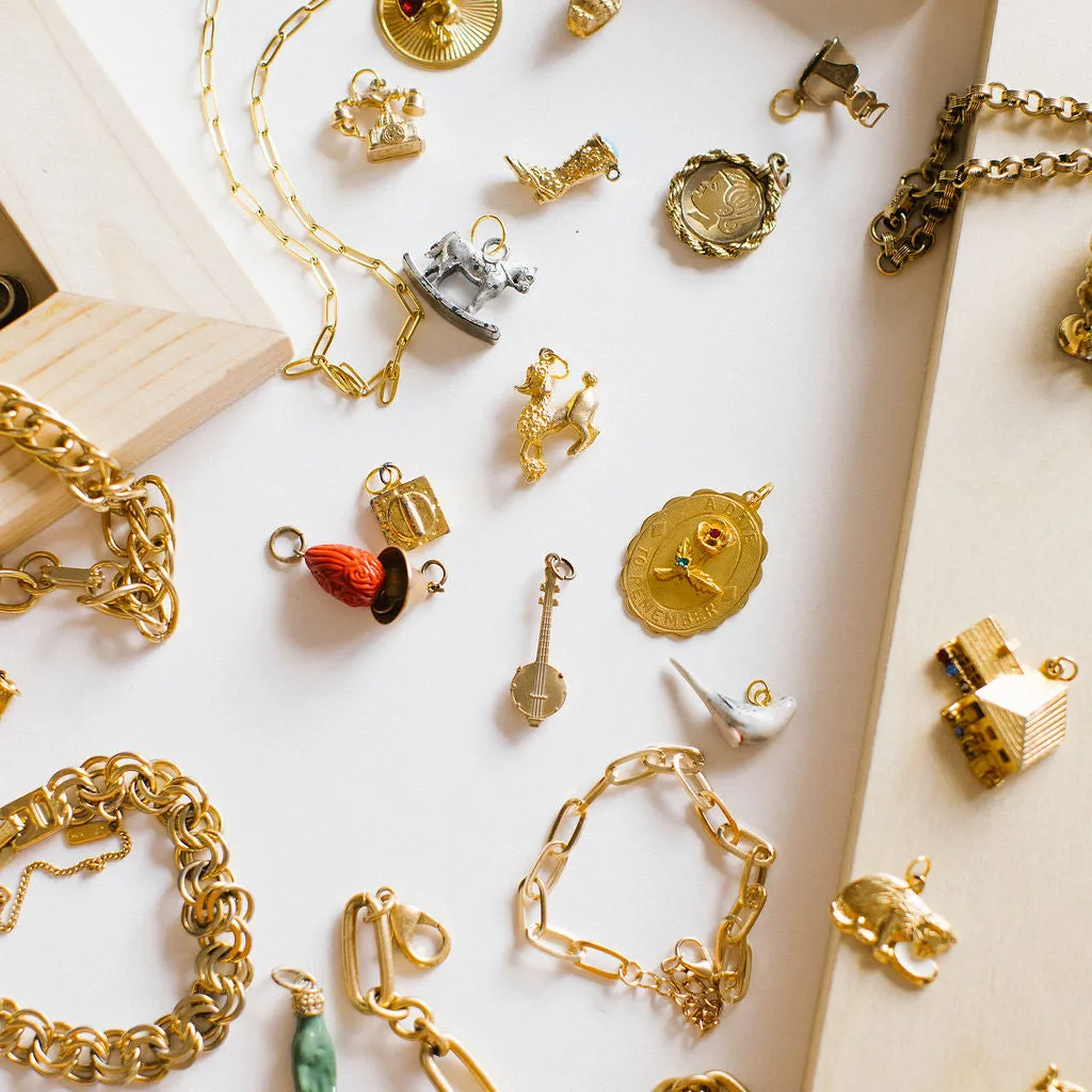 Vintage Every Day Item Charms | Charm Bracelet & Necklace | Custom Charm Jewelry