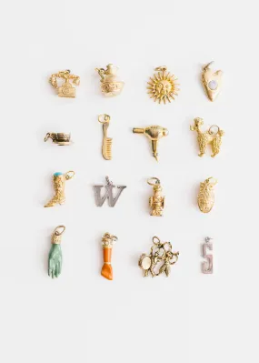 Vintage Every Day Item Charms | Charm Bracelet & Necklace | Custom Charm Jewelry