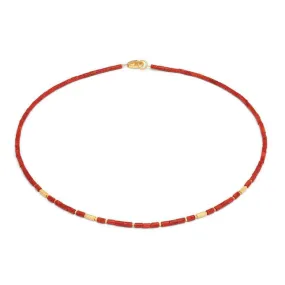 Wasena Red Coral Necklace - 84462296