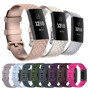 Watch Strap For Fitbit Charge 4 Bracelet Sport Watch Bands Silicone Wristband For Fitbit Charge 3/3 SE Accessories