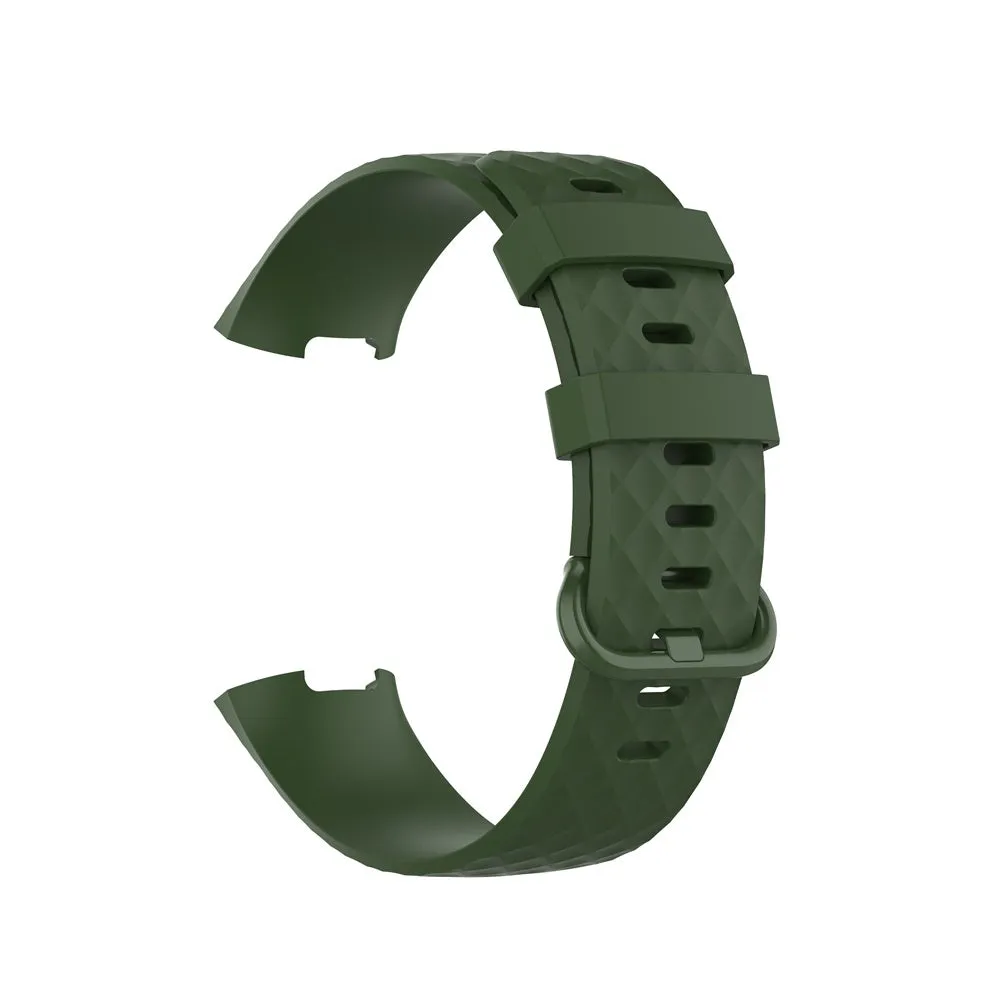Watch Strap For Fitbit Charge 4 Bracelet Sport Watch Bands Silicone Wristband For Fitbit Charge 3/3 SE Accessories