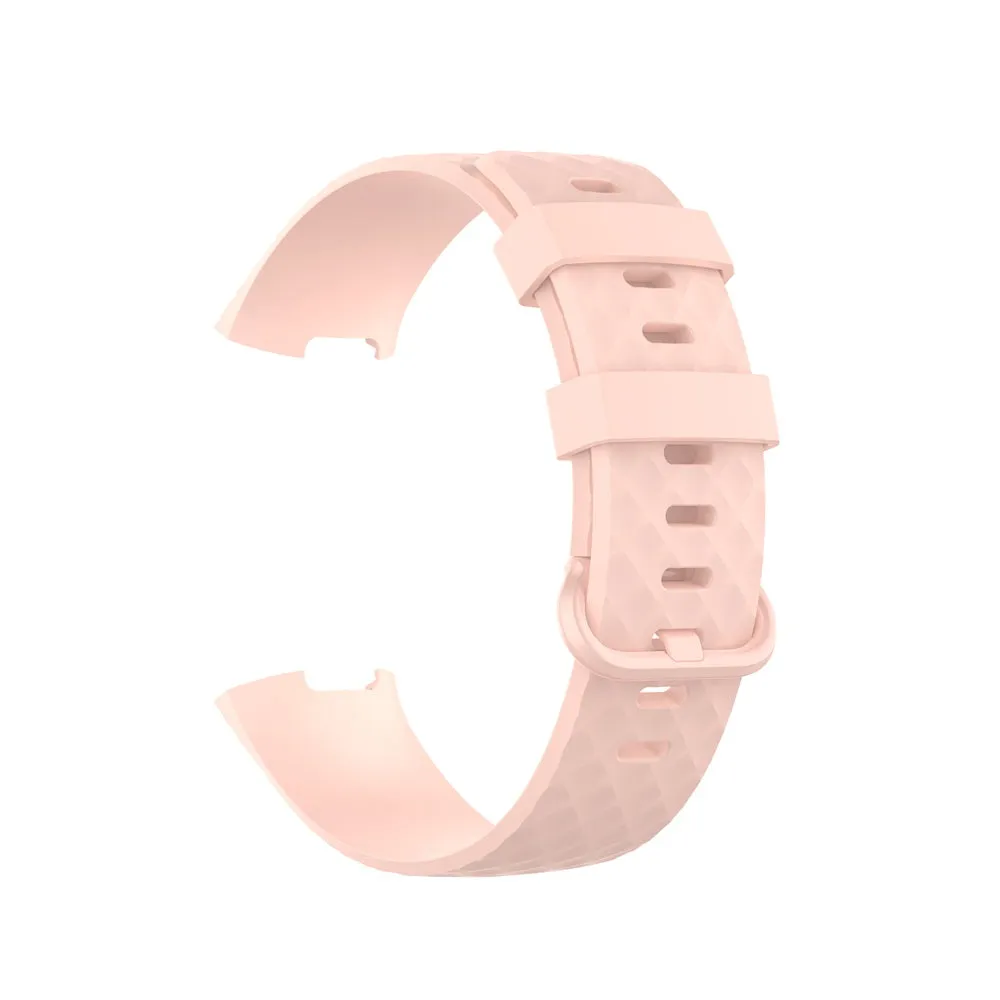 Watch Strap For Fitbit Charge 4 Bracelet Sport Watch Bands Silicone Wristband For Fitbit Charge 3/3 SE Accessories
