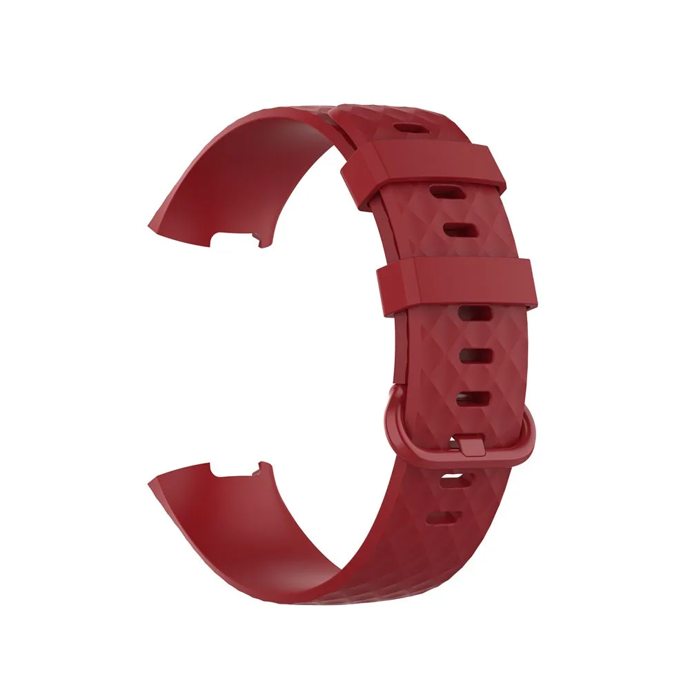 Watch Strap For Fitbit Charge 4 Bracelet Sport Watch Bands Silicone Wristband For Fitbit Charge 3/3 SE Accessories